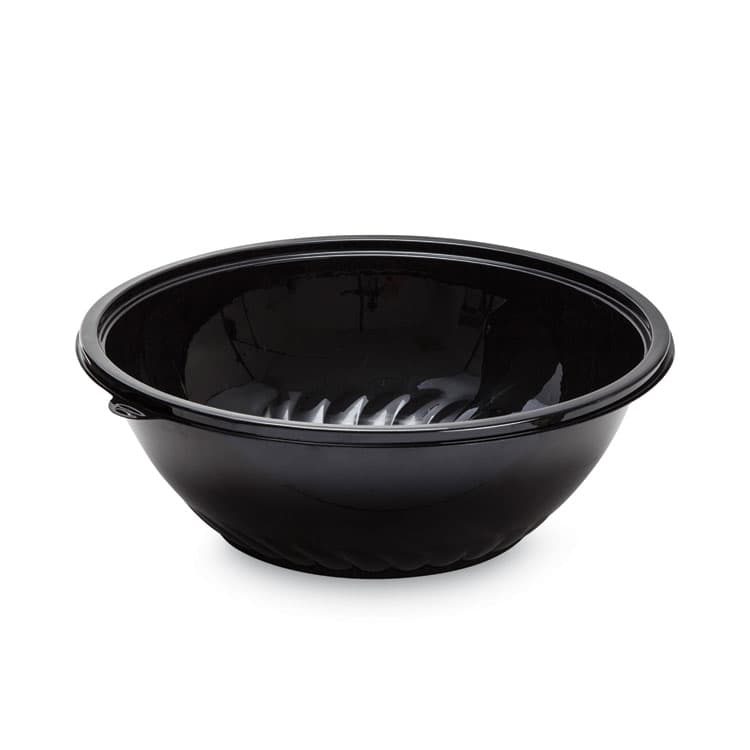 WNA, . Caterline Pack n' Serve Plastic Bowl, 320 oz, 16" Diameter x 5.5" h, Black, Plastic 25/Carton (WNAAPB320BL)