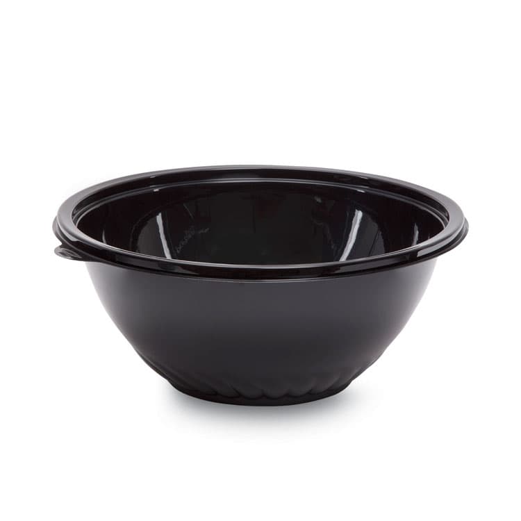 WNA, . Caterline Pack n' Serve Plastic Bowl, 160 oz, 12" Diameter x 5" h, Black, 25/Carton (WNAAPB160BL)