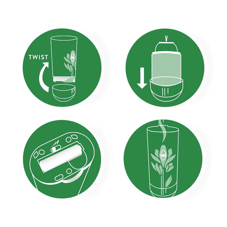 RECKITT BENCKISER Freshmatic Ultra Automatic Spray Refill, Fresh Linen, 5.89 oz Aerosol Spray (RAC82314) thumbnail 4