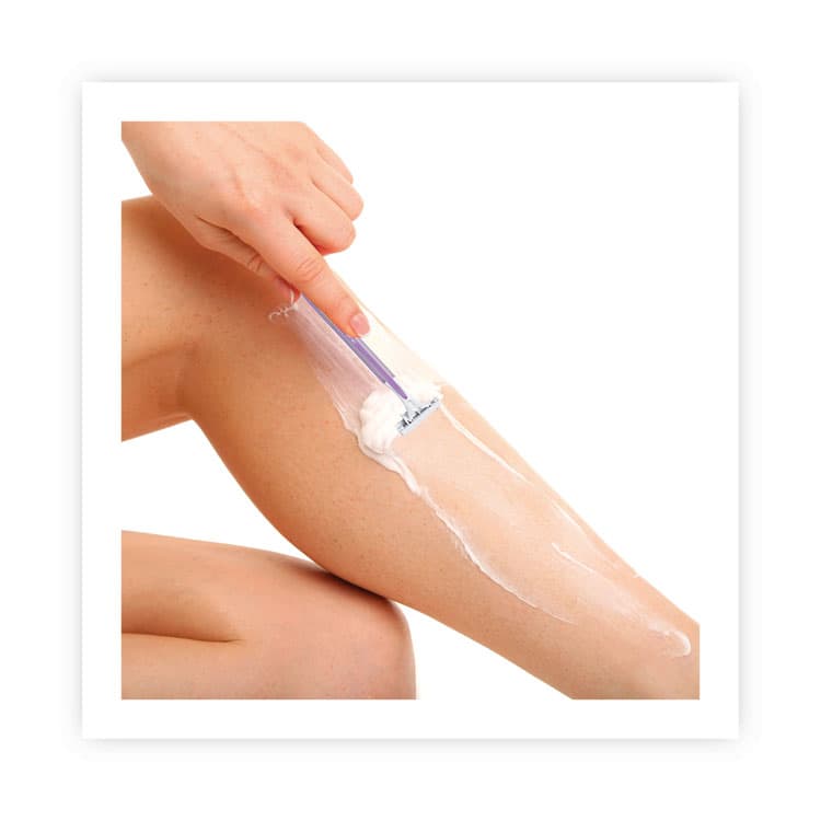 BIC CORP. Silky Touch Women's Disposable Razor, 2 Blades, Assorted Colors, 10/Pack (BICSTWP101) thumbnail 4