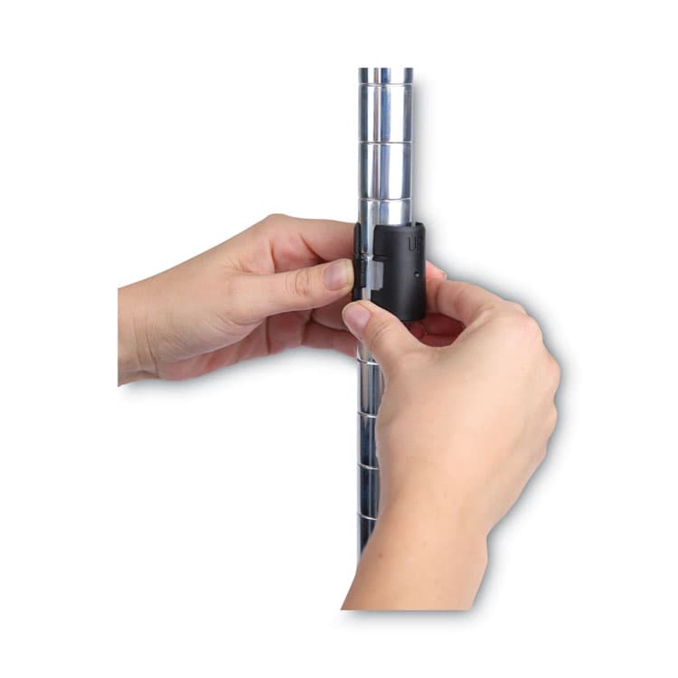 ALERA NSF Certified 6-Shelf Wire Shelving Kit, 48w x 18d x 72h, Silver (ALESW664818SR) thumbnail 4