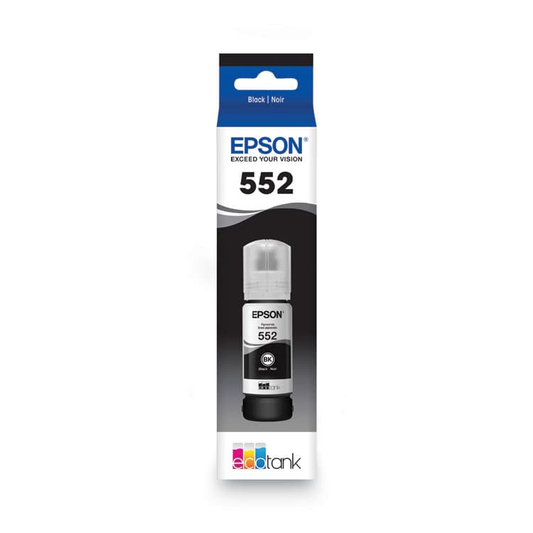 EPSON AMERICA, . T552020S (T552) Claria High-Yield Ink, 70 mL, Black (EPST552020S)