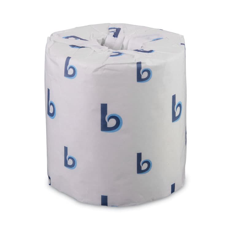 BOARDWALK Two-Ply Toilet Tissue, Septic Safe, White, 500 Sheets/Roll, 96 Rolls/Carton (BWK6150)