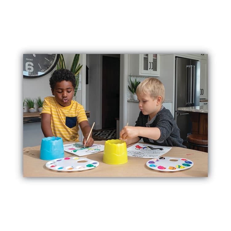 DIXON TICONDEROGA CO. Washable Paint, 12 Assorted Colors, 16 oz Dispenser-Cap Bottle, 12/Pack (DIX10796) thumbnail 3