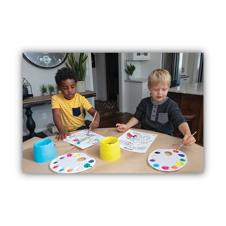 DIXON TICONDEROGA CO. Washable Paint, 12 Assorted Colors, 16 oz Dispenser-Cap Bottle, 12/Pack (DIX10796) thumbnail 4