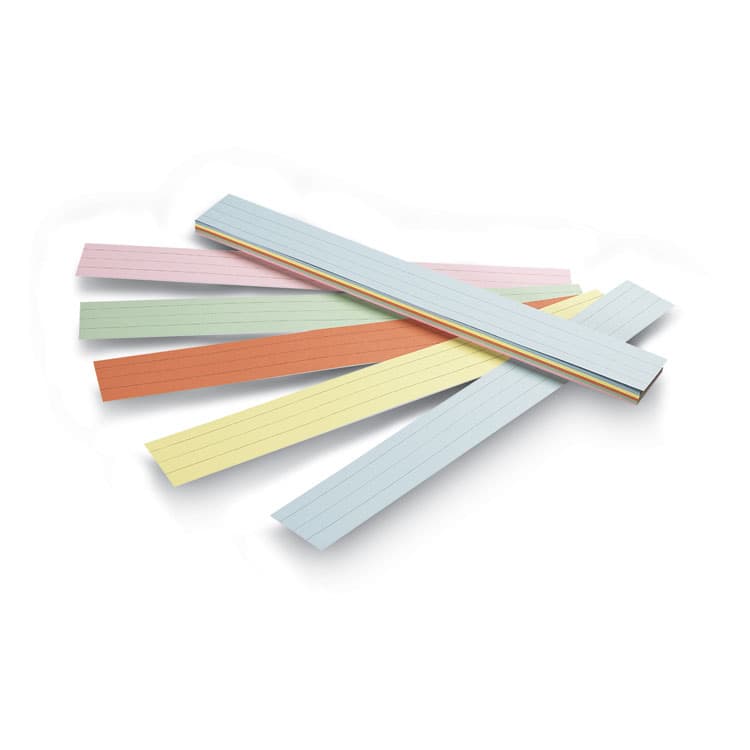 PACON CORPORATION Sentence Strips, 24 x 3, Assorted Colors, 100/Pack (PAC5165) thumbnail 4