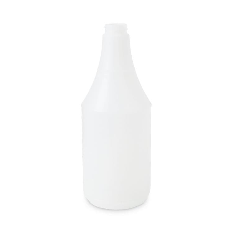 BOARDWALK Embossed Plastic Spray Bottle, 24 oz, Clear, 24/Carton (BWK00024)