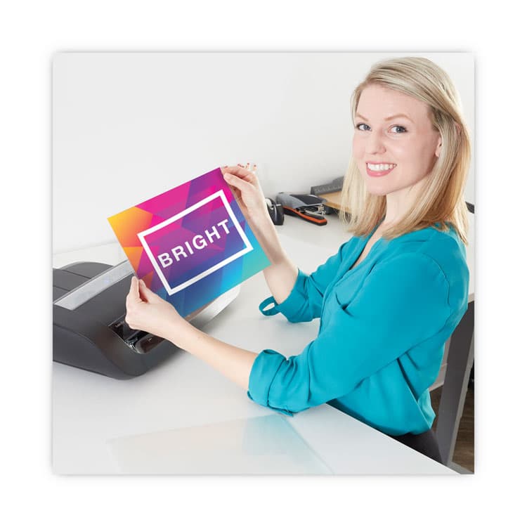 ACCO BRANDS, . Economy Thermal Laminating Pouches, 3 mil, 9" x 11.5", Gloss Clear, 200/Box (GBC3747143) thumbnail 3