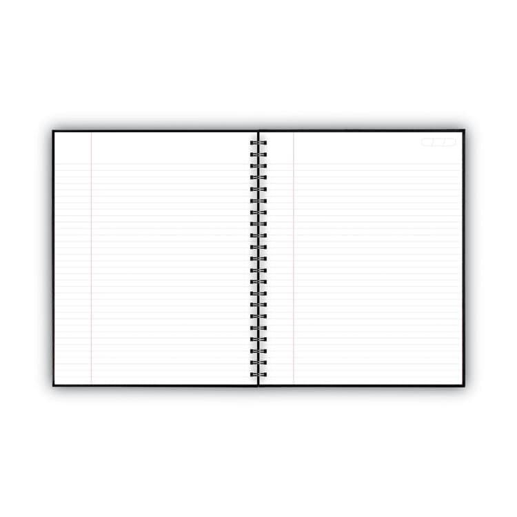MEAD PRODUCTS Hardbound Notebook with Pocket, 1-Subject, Wide/Legal Rule, Black Cover, (96) 11 x 8.5 Sheets (MEA06100) thumbnail 2