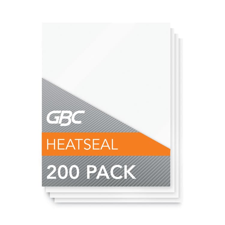 ACCO BRANDS, . Economy Thermal Laminating Pouches, 3 mil, 9" x 11.5", Gloss Clear, 200/Box (GBC3747143)