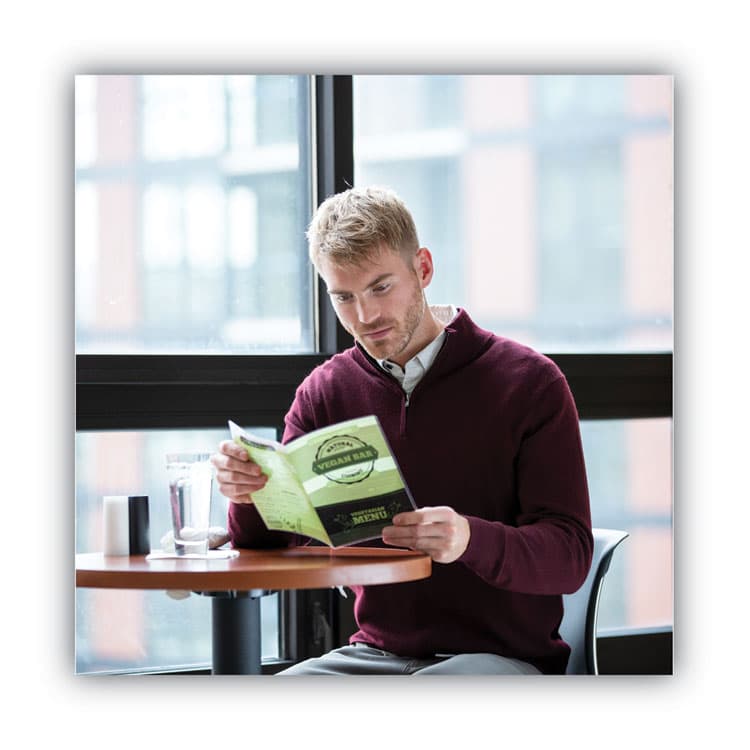 FELLOWES MFG. CO. ImageLast Laminating Pouches with UV Protection, 5 mil, 9" x 11.5", Gloss Clear, 60/Pack (FEL5288001) thumbnail 4