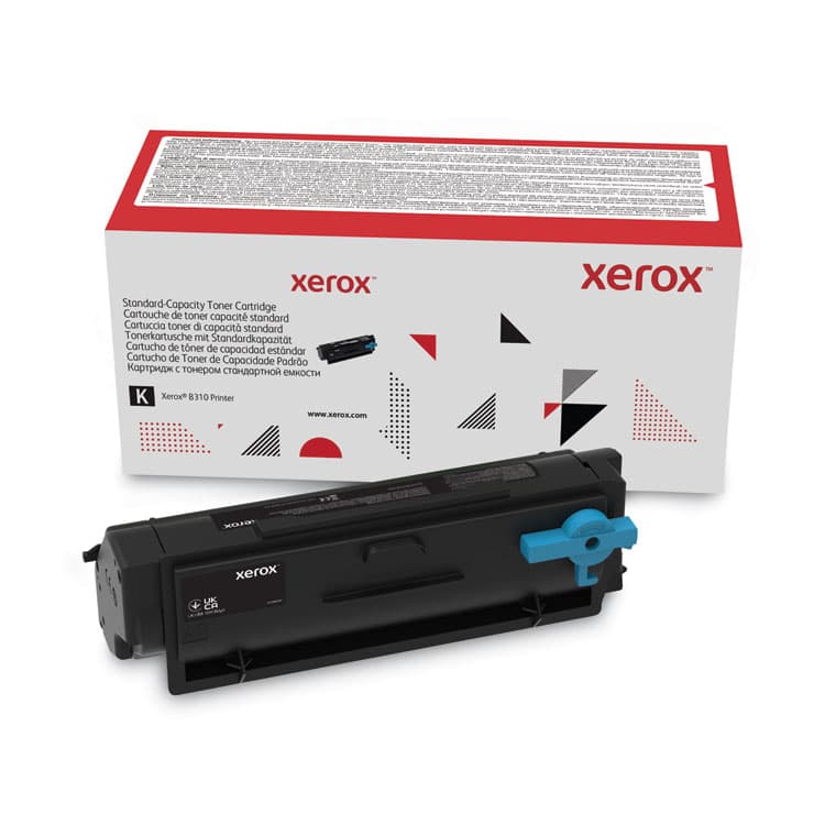 XEROX CORP. 006R04376 Toner, 3,000 Page-Yield, Black (XER006R04376)