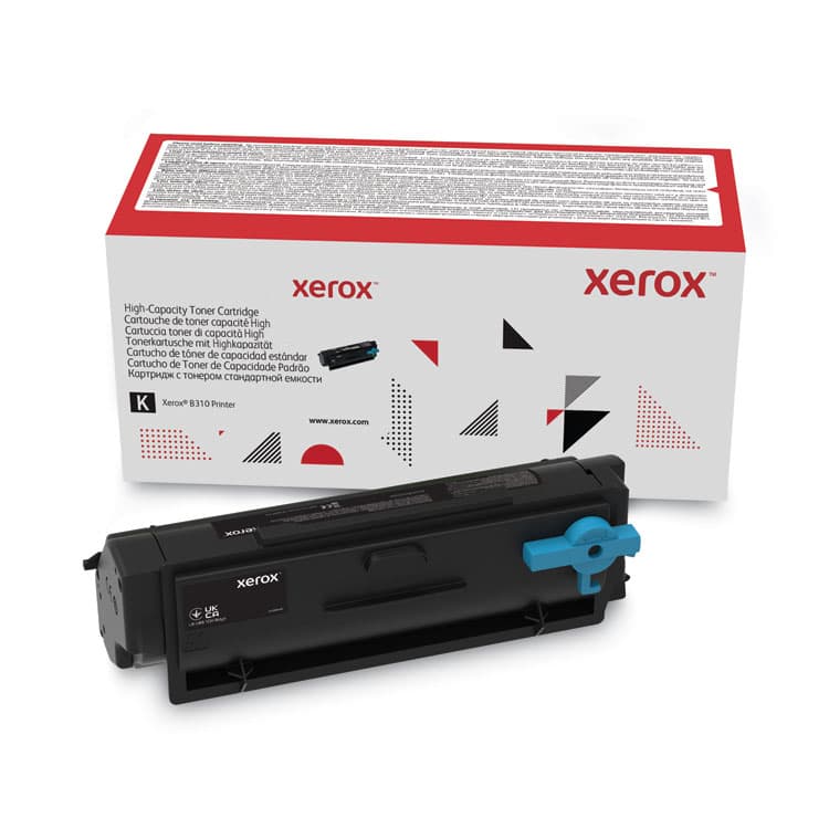 XEROX CORP. 006R04377 High-Yield Toner, 8,000 Page-Yield, Black (XER006R04377)