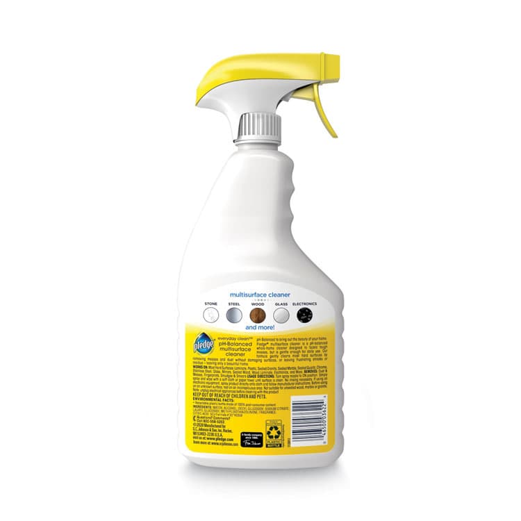 SC JOHNSON pH-Balanced Everyday Clean Multisurface Cleaner, Clean Citrus Scent, 25 oz Trigger Spray Bottle, 6/Carton (SJN336283) thumbnail 4