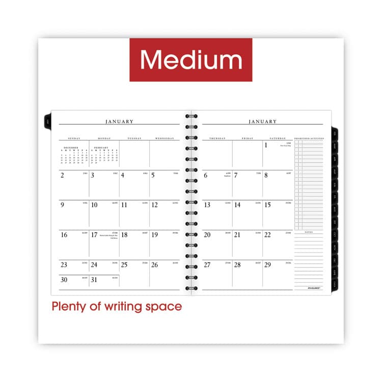 AT-A-GLANCE Executive Weekly/Monthly Planner Refill with Hourly Appointments, 8.75 x 6.88, White Sheets, 12-Month (Jan to Dec): 2026 (AAG7090810) thumbnail 3