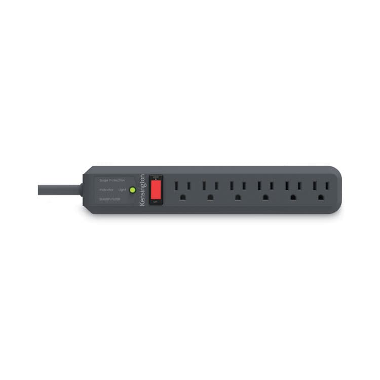 ACCO BRANDS, . Guardian Surge Protector, 6 AC Outlets, 15 ft Cord, 540 J, Gray (KMW38215) thumbnail 3