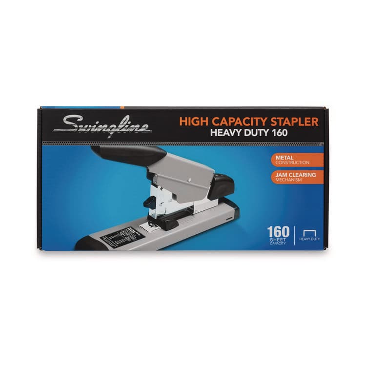 ACCO BRANDS, . Heavy-Duty Stapler, 160-Sheet Capacity, Black/Gray (SWI39005) thumbnail 3