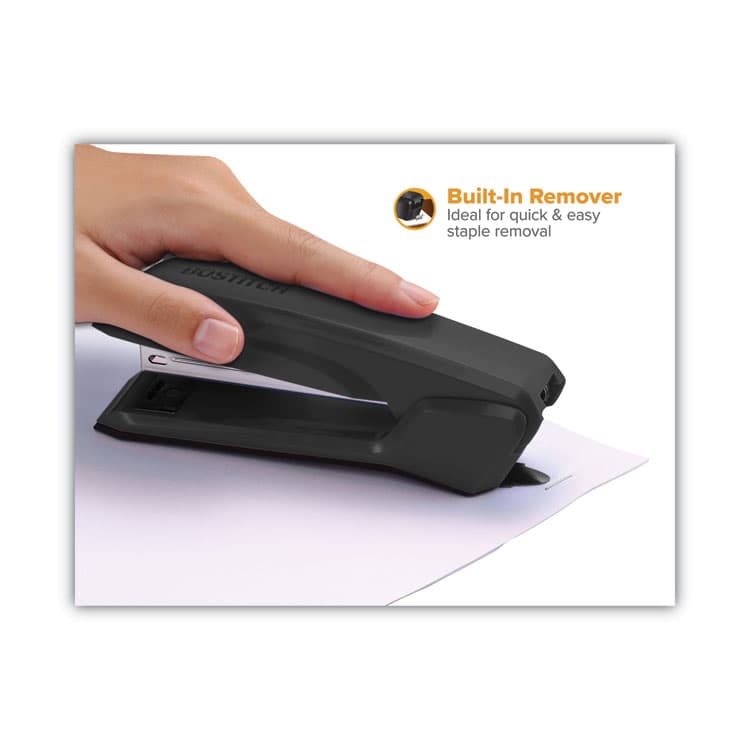 STANLEY BOSTITCH Ascend Stapler, 20-Sheet Capacity, Black (BOSB210BLK) thumbnail 3