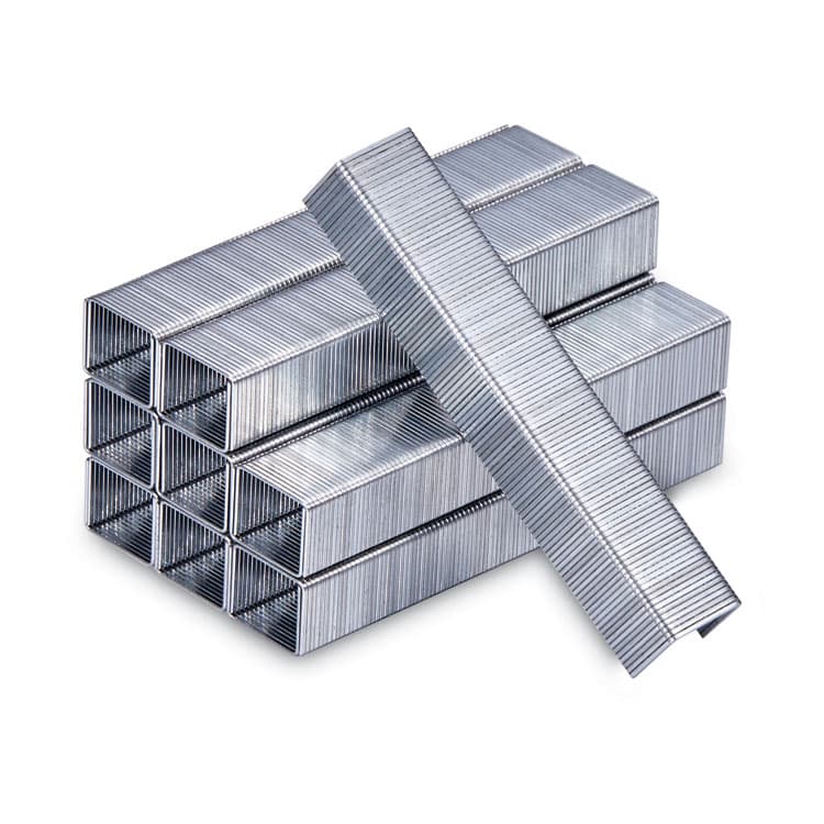 STANLEY BOSTITCH Heavy-Duty Premium Staples, 0.38" Leg, 0.5" Crown, Steel, 5,000/Box (BOSSB35PHD5M) thumbnail 4