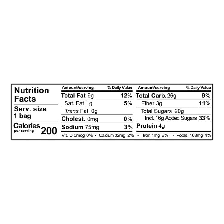 J.M. SMUCKER CO. Glazed Mixes, Classic Fruit Nut, 1.5 oz, 18/Carton (SMU900022) thumbnail 4
