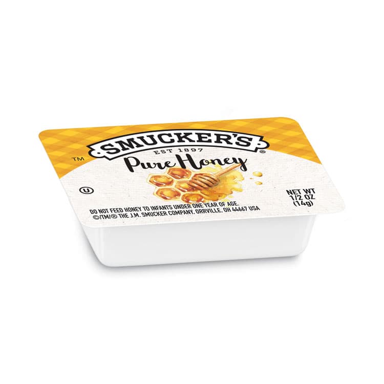 J.M. SMUCKER CO. Smucker's Honey, Single Serving Packs,0.5 oz, 200/Carton (SMU763) thumbnail 2
