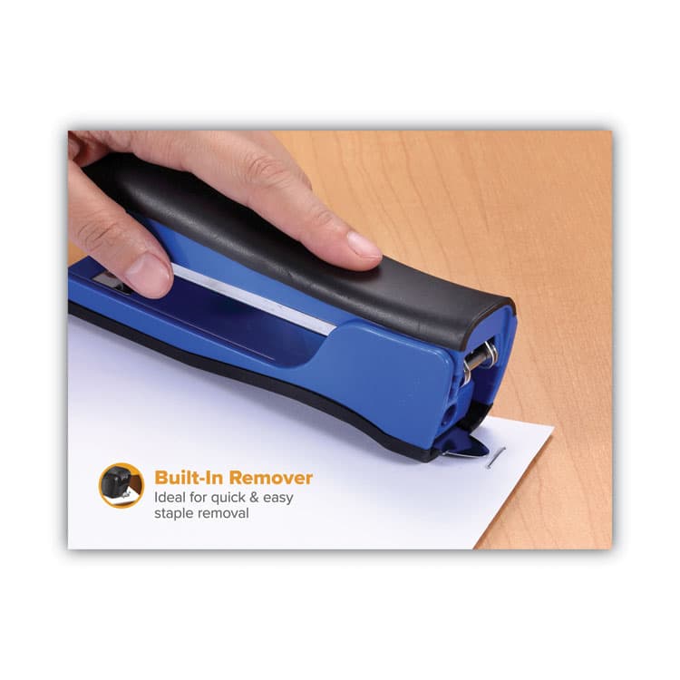 STANLEY BOSTITCH Dynamo Stapler, 20-Sheet Capacity, Blue (BOSB696RBLUE) thumbnail 3