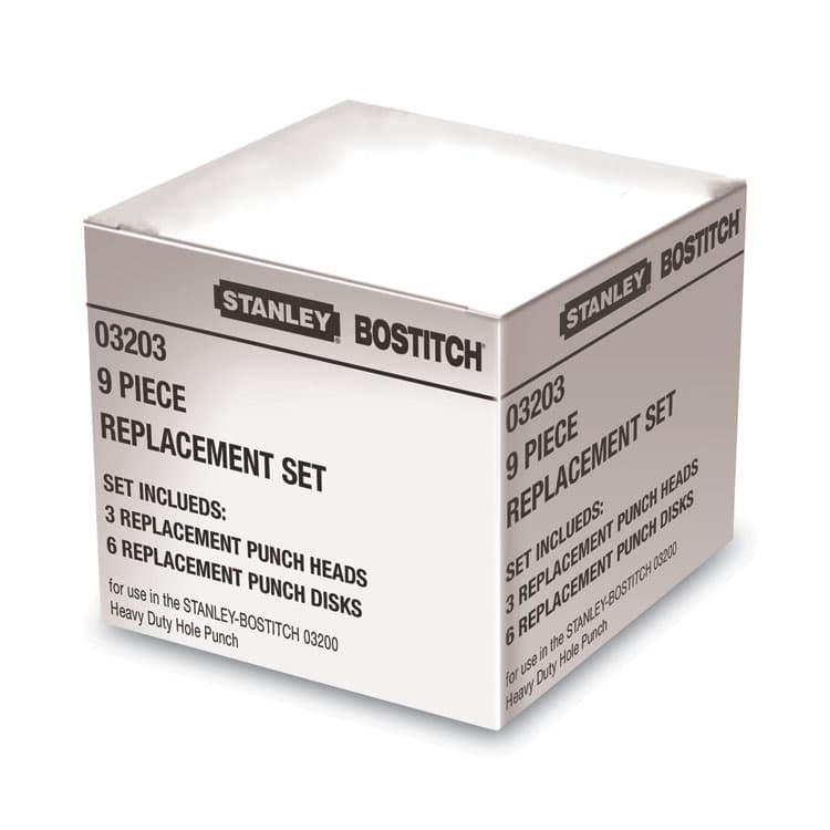 STANLEY BOSTITCH 03200 XTreme Duty Replacement Punch Heads and Disc Set, 9/32 Diameter (BOS03203) thumbnail 2