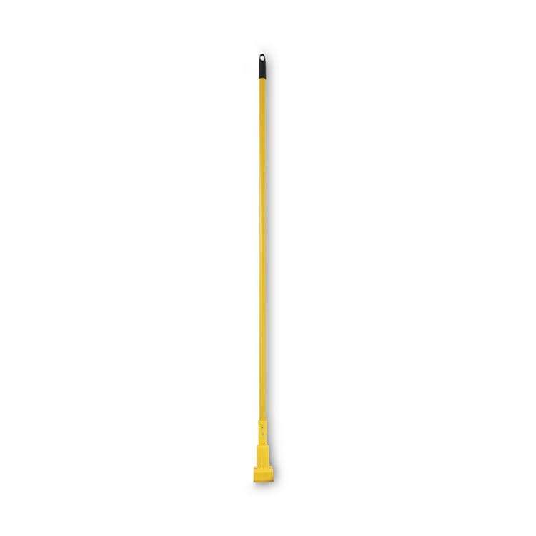 BOARDWALK Plastic Jaws Mop Handle for 5" Wide Mop Heads, 1" dia x 60", Yellow (BWK610)