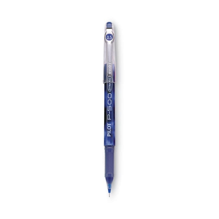 PILOT CORP. OF AMERICA Precise P-500 Gel Pen, Stick, Extra-Fine 0.5 mm, Blue Ink, Blue Barrel, Dozen (PIL38601)