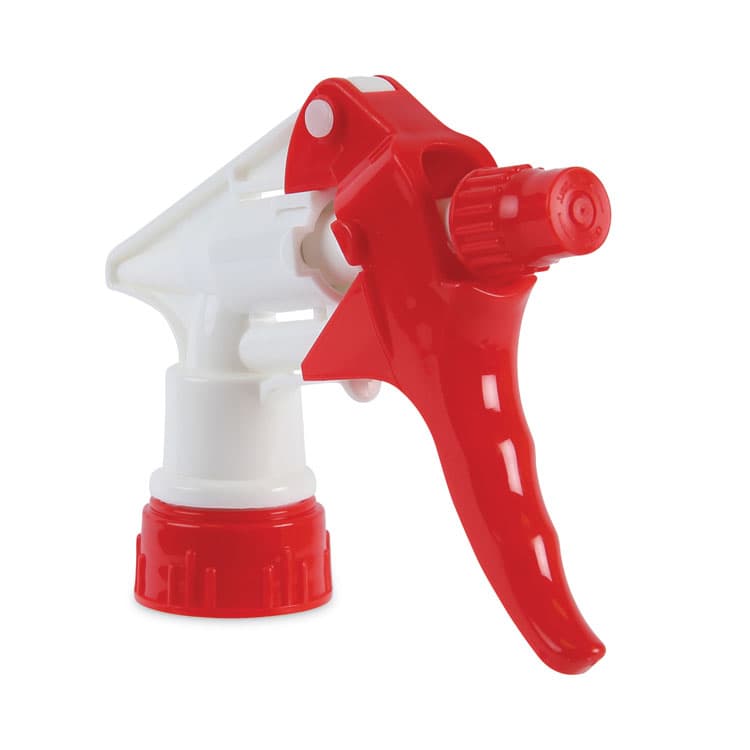 BOARDWALK General Purpose Trigger Sprayer, 9.25" Tube, Fits 32 oz Bottles, Red/White, 24/Carton (BWK09229) thumbnail 2