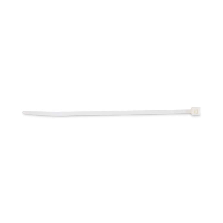 TATCO Nylon Cable Ties, 4 x 0.06, 18 lb, Natural, 1,000/Pack (TCO22100)