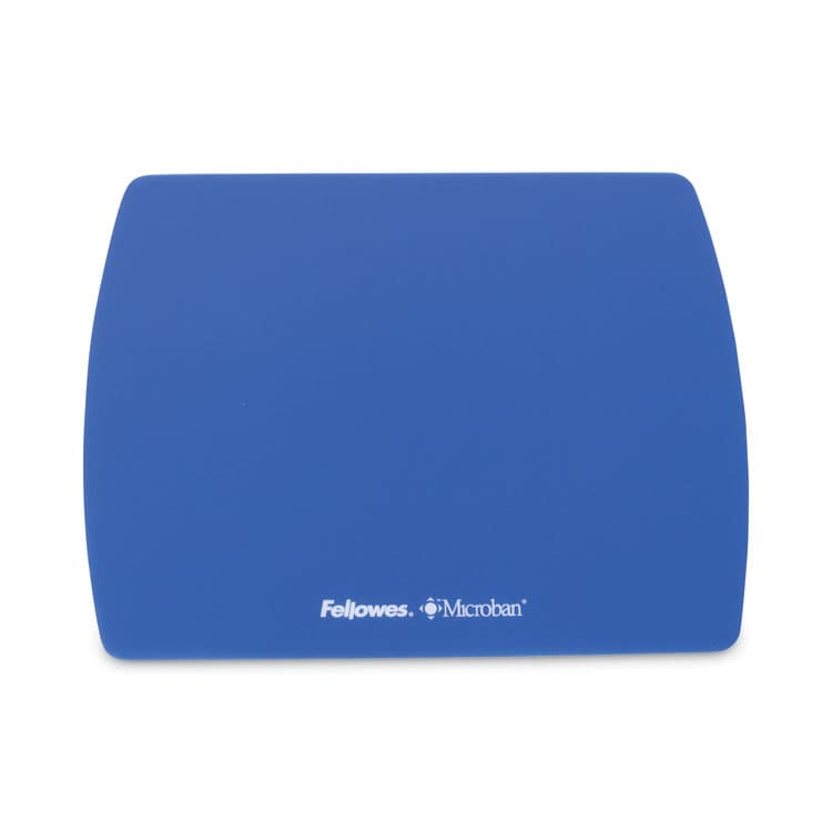 FELLOWES MFG. CO. Ultra Thin Mouse Pad with Microban Protection, 9 x 7, Sapphire Blue (FEL5908001)