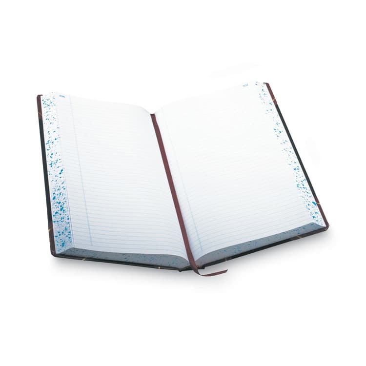 ESSELTE PENDAFLEX CORP. Account Record Book, Record-Style Rule, Black/Red/Gold Cover, 13.75 x 8.38 Sheets, 500 Sheets/Book (BOR9500R) thumbnail 3