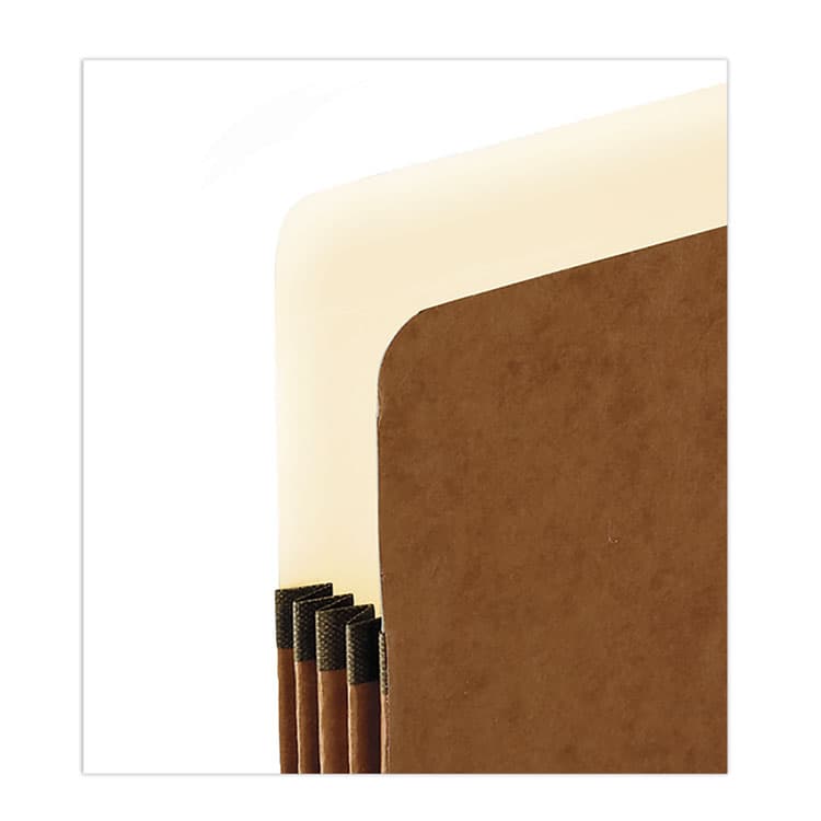 TOPS BUSINESS FORMS Standard Expanding File Pockets, 3.5" Expansion, Letter Size, Redrope, 25/Box (PFX1524EOX) thumbnail 4