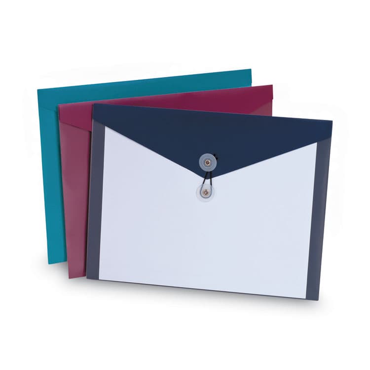 TOPS BUSINESS FORMS Poly Envelopes, Letter Size, Assorted Colors, 4/Pack (PFX90016) thumbnail 4