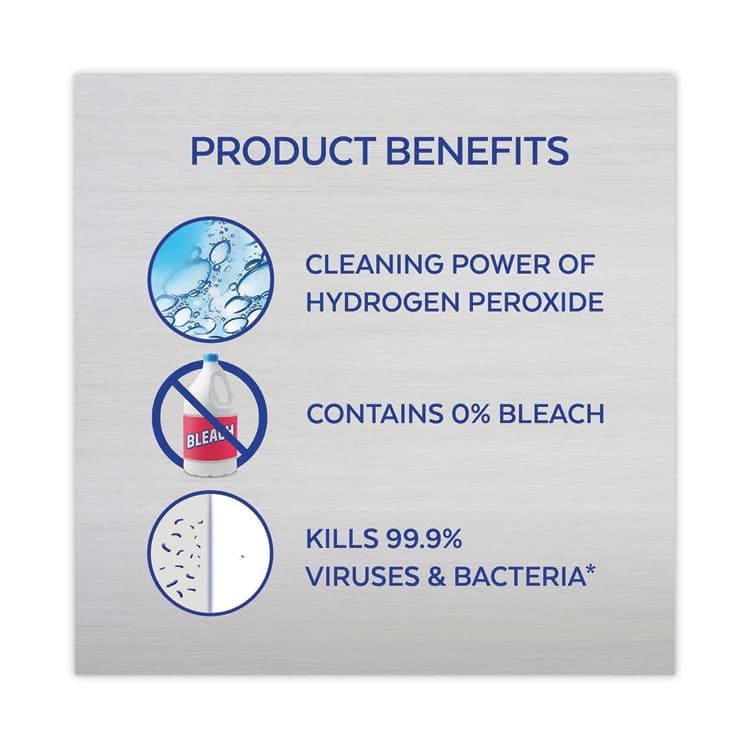 RECKITT BENCKISER Toilet Bowl Cleaner with Hydrogen Peroxide, Ocean Fresh, 24 oz, 2/Pack (RAC96084PK) thumbnail 4