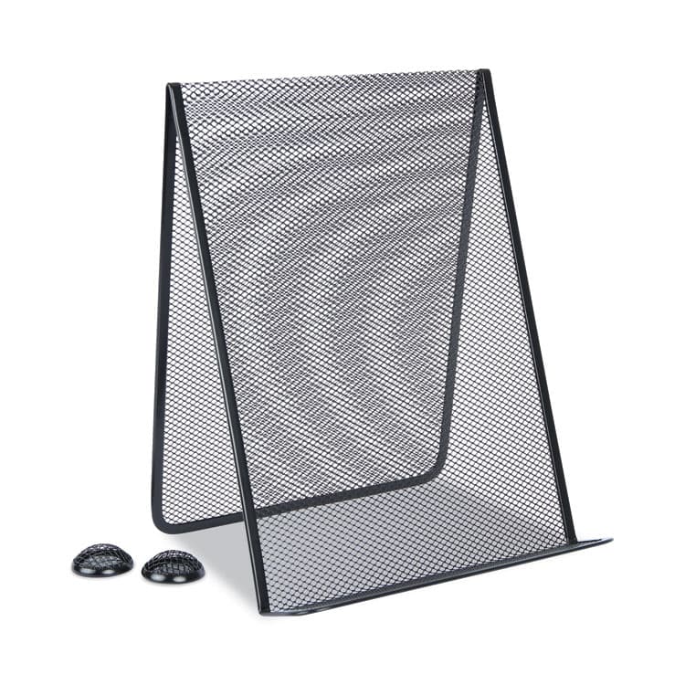UNIVERSAL OFFICE PRODUCTS Metal Mesh Document Holder, Holds Up to 35 Letter Size Sheets, Metal, Black (UNV20027)