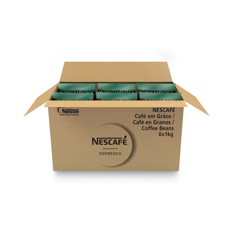 NESTLE Espresso Whole Bean Coffee, Arabica, 2.2 lb Bag, 6/Carton (NES24631CT) thumbnail 2