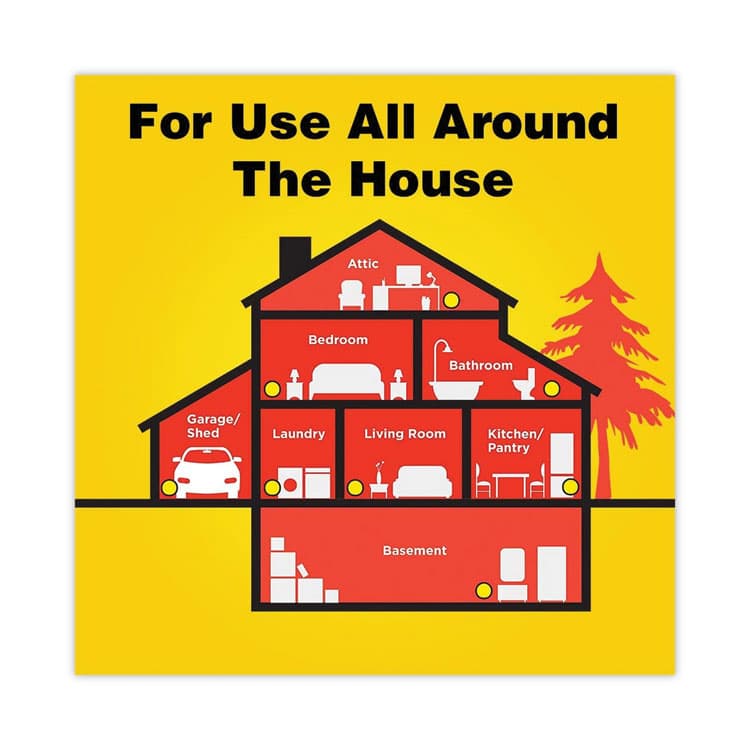 RECKITT BENCKISER Disposable Bait Station, 3 x 3 x 1.25, 3 Bait Stations/Pack, 6 Packs/Carton (RAC99427) thumbnail 4