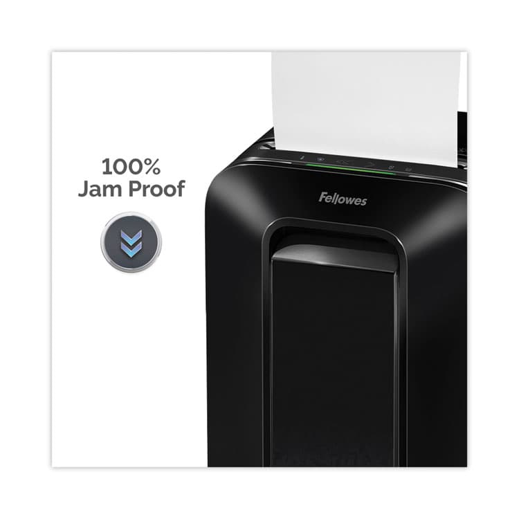 FELLOWES MFG. CO. Powershred LX170 Cross-Cut Shredder, 12 Manual Sheet Capacity (FEL5501401) thumbnail 4