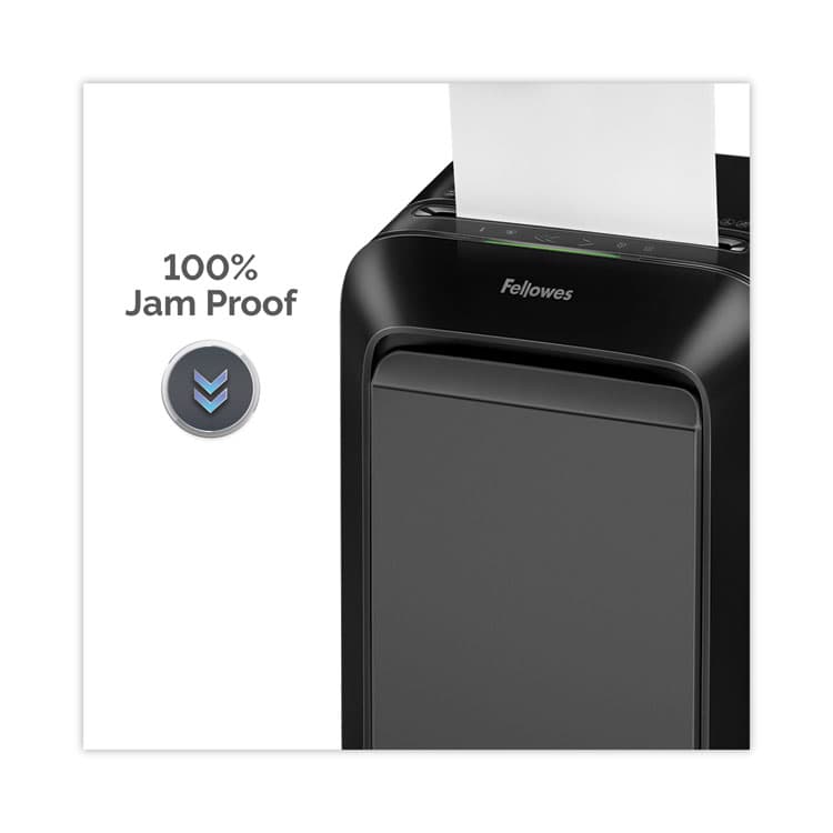 FELLOWES MFG. CO. Powershred LX180 Cross-Cut Shredder, 16 Manual Sheet Capacity (FEL5501601) thumbnail 4