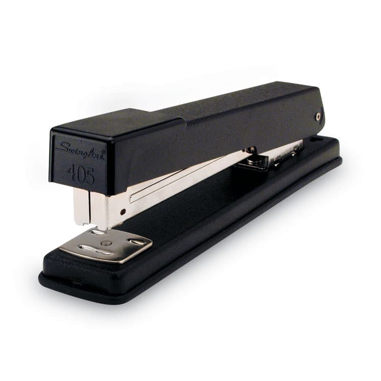 ACCO BRANDS, . Light-Duty Full Strip Standard Stapler, 20-Sheet Capacity, Black (SWI40501) thumbnail 2