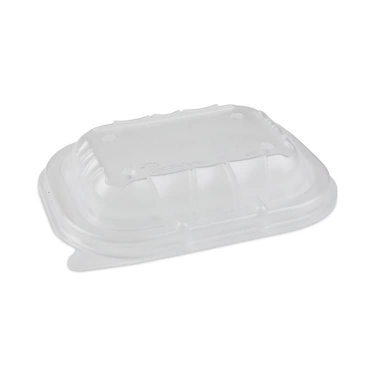 PACTIV EVERGREEN CORPORATION EarthChoice Entree2Go Takeout Container Vented Lid, 5.7 x 4.3 x 2.6, Clear, Plastic, 600/Carton (PCTYCNV6X4PPDL)