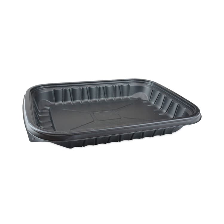 PACTIV EVERGREEN CORPORATION EarthChoice Entree2Go Takeout Container, 48 oz, 11.8 x 8.8 x 1.61, Black, Plastic, 200/Carton (PCTYCNB12X94800)