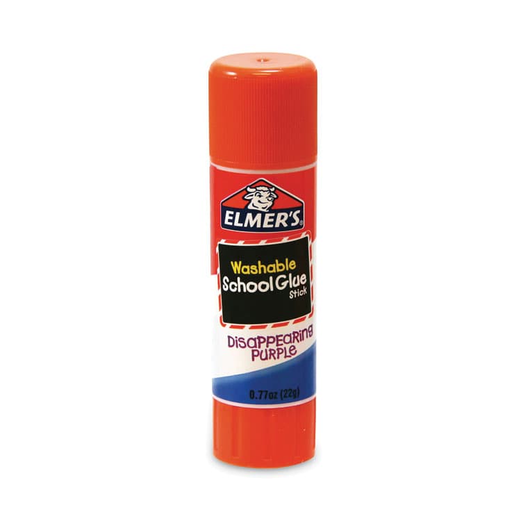 ELMER'S PRODUCTS, . School Glue Stick, 0.77 oz, Applies Purple, Dries Clear, 6/Pack (EPIE578) thumbnail 2