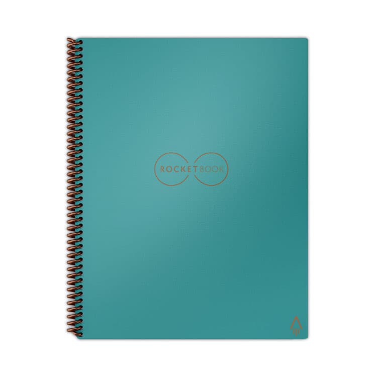ROCKETBOOK Core Smart Notebook, Medium/College Rule, Teal Cover, (16) 11 x 8.5 Sheets (RKBEVR2LRCCCE) thumbnail 2