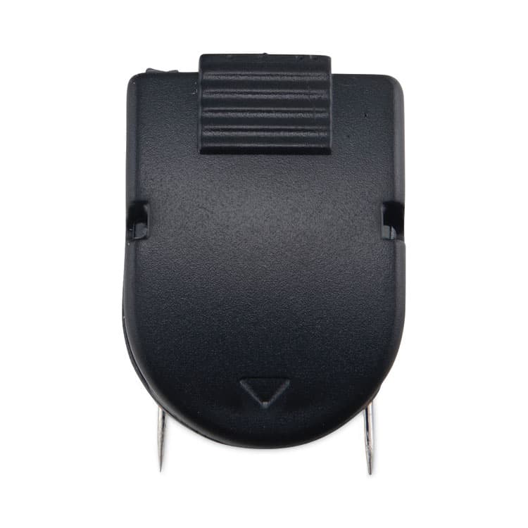 ADVANTUS CORPORATION Wall Clips for Fabric Panels, 40 Sheet Capacity, Black, 50/Box (AVT75345) thumbnail 2