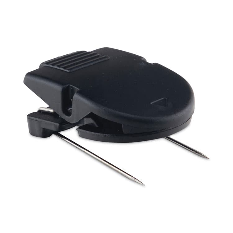 ADVANTUS CORPORATION Wall Clips for Fabric Panels, 40 Sheet Capacity, Black, 50/Box (AVT75345) thumbnail 4