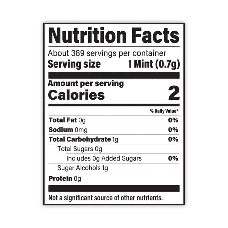 CALLARD & BOWSER-SUCHARD Arctic Wintergreen Mints, 1.2 oz, 8 Tins/Pack (GRR20900489) thumbnail 3