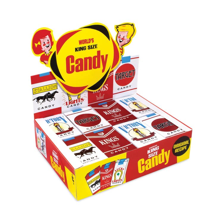 WORLD CONFECTIONS Candy Cigarettes, 1.3 oz, 24/Pack (GRR20900100) thumbnail 2